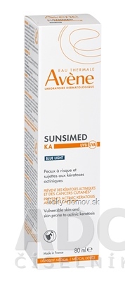AVENE SUNSIMED KA, SPF 50+ prevencia ochorení kože 1x80 ml