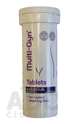 MULTI-GYN TABLETS tbl na pošvovú hygienu 1x10 ks