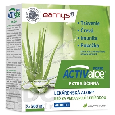 Barnys ACTIValoe FORTE 2x500 ml (1000 ml)