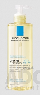 LA ROCHE-POSAY LIPIKAR CLEANSING OIL AP+ relipidačný čistiaci olej (MB154100) 1x400 ml