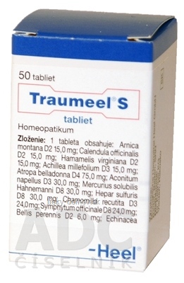 Traumeel S tablety tbl (liek.plast) 1x50 ks