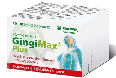 FARMAX GingiMax Plus cps 60+30 ks zadarmo (90 ks)