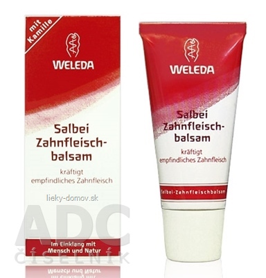 WELEDA Šalviový balzam na ďasná gél 1x30 ml