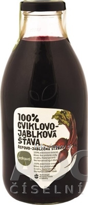 zdravo 100% CVIKLOVO-JABLKOVÁ ŠŤAVA 1x0,75 l