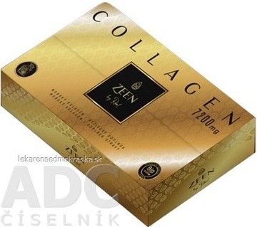 Zeen Collagen vrecúška s príchuťou citrónu 30 x 7,2 g