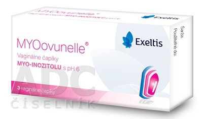 MYOovunelle vaginálne čapíky 1x3 ks MYOovunelle vaginálne čapíky 1x3 ks