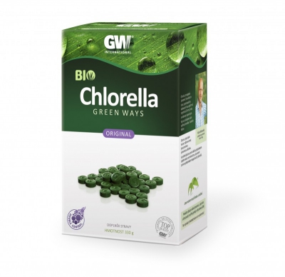 GW BIO CHLORELLA Green Ways (330 g) tbl