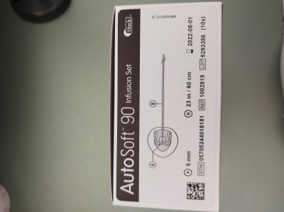 AUTOSOFT 90 Infusion Set 9mm/60 cm