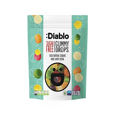 Diablo Bezlepkové GUMMY Drops bez cukru 75g 