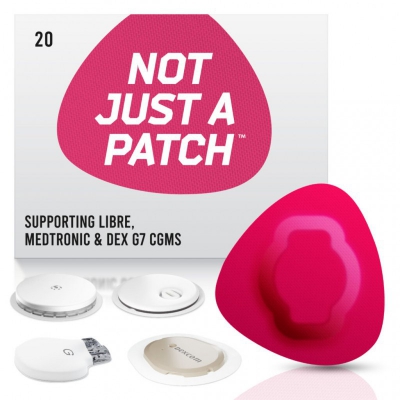 Náplaste Freestyle Libre 1, 2 & 3 | Medtronic Guardian | Dexcom G7 – Ružová – 20 Pack