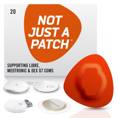 Náplaste Freestyle Libre 1, 2 & 3 | Medtronic Guardian | Dexcom G7 – Oranžová – 20 Pack