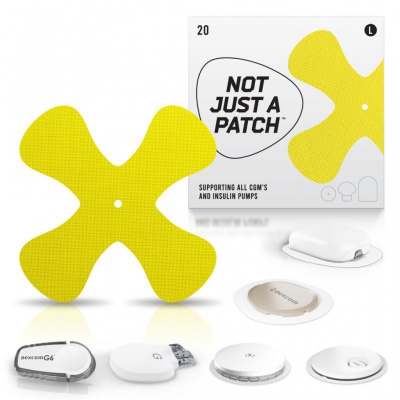 Náplaste X-Patch – Žltá – 20 Pack