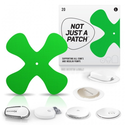 Náplaste X-Patch – Zelená – 20 Pack
