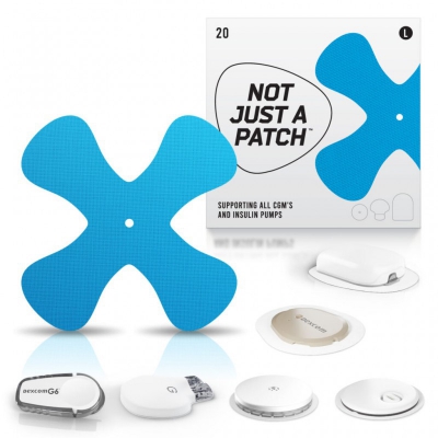 Náplaste X-Patch – Modrá – 20 Pack
