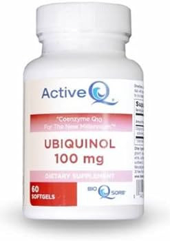 ACTIVE Q UBIQUINOL 100 MG 60 softgels