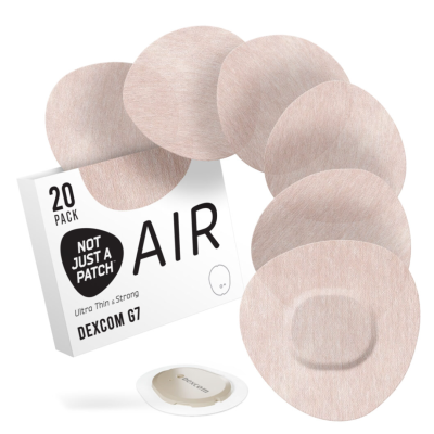 NAPLASTE AIR PATCH TELOVÁ - 20 PACK - DEXCOM G7