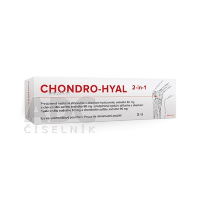 Chondro-Hyal intraartikulárny roztok v predplnenej injekčnej striekačke 3 ml