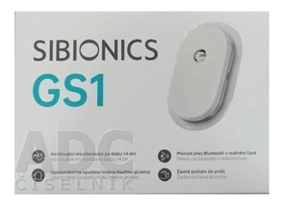 Systém kontinuálneho monitorovania glukózy SIBIONICS GS1 CGM 14 dňový