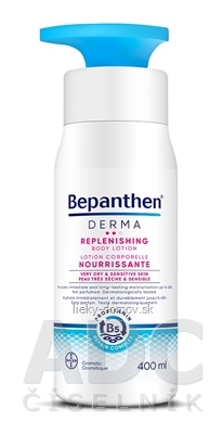 Bepanthen DERMA REPLENISHING BODY LOTION hĺbkovo vyživujúce telové mlieko 1x400 ml