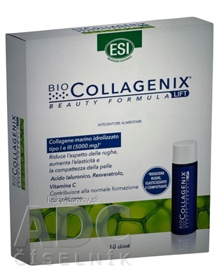 ESI BIOCOLLAGENIX LIFT beauty drinky nápoj v ampulách 1x10 ks