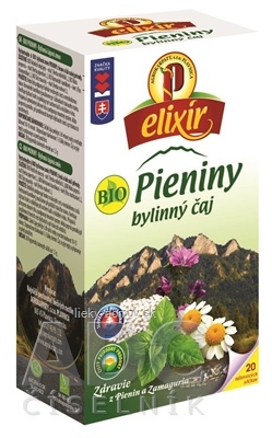 AGROKARPATY BIO Pieniny bylinný čaj, čistý prírodný produkt 20x1,5 g (30 g)