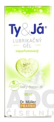 Dr. Müller Ty&Já LUBRIKAČNÝ GÉL neparfumovaný (inov.2024) 1x100 ml