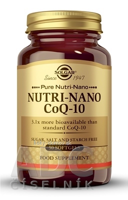 Solgar Nutri-Nano CoQ-10 cps 1x50 ks