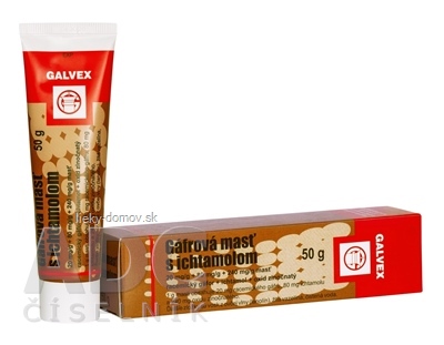 Gáfrová masť s ichtamolom ung (tuba laminátová) 1x50 g