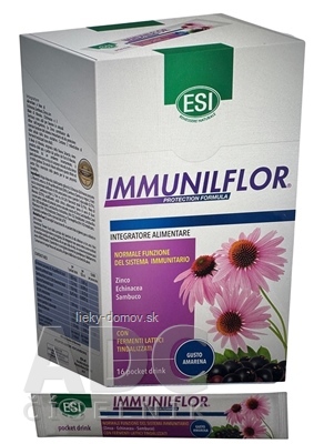 ESI IMMUNILFLOR drinky nápoj vo vrecúškach 1x16 ks