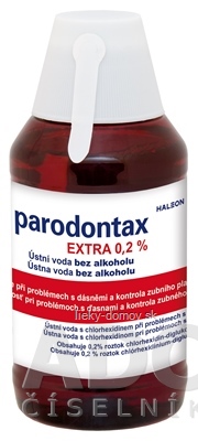 Parodontax Extra 0,2% ústna voda 1x300 ml