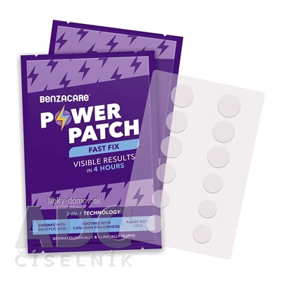 BENZACARE POWER PATCH FAST FIX náplasti na nedokonalosti pleti 1x36 ks