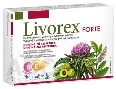 Pharmalife Livorex Forte tbl 1x30 ks
