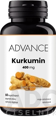 ADVANCE Kurkumin - 400 mg cps 1x60 ks
