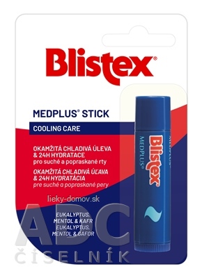 Blistex MEDPLUS STICK balzam na pery 1x4,25 g