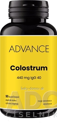 ADVANCE Colostrum 440 mg IgG 40 cps 1x90 ks