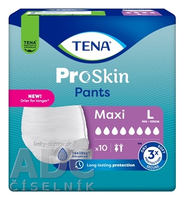 TENA Pants Maxi L naťahovacie inkontinenčné nohavičky (inov.2024) 1x10 ks