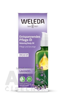 WELEDA Levanduľový telový olej relaxačný 1x100 ml