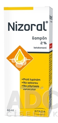 Nizoral šampón 2% shp (fľ. HDPE) 1x60 ml