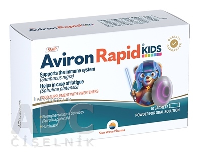 SWP Aviron Rapid KIDS prášok vo vreckách 1x10 ks
