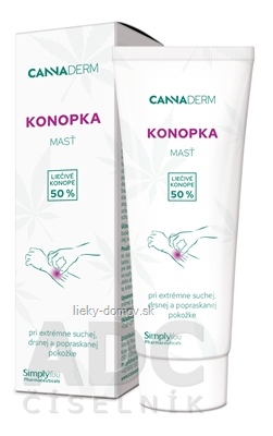 Cannaderm KONOPKA masť premasťujúca 1x75 g