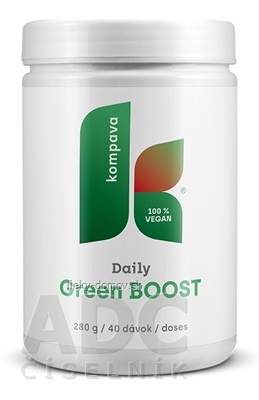 kompava Daily Green BOOST prášok (40 dávok) 1x280 g