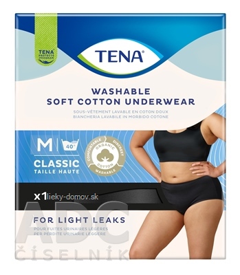 TENA Washable Underwear Female dámske prateľné absorpčné nohavičky, veľkosť M, 1x1 ks
