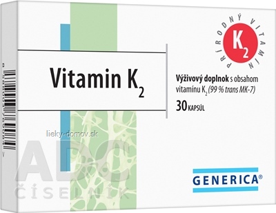 GENERICA Vitamin K2 cps 1x30 ks