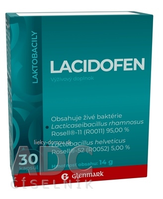 GLENMARK LACIDOFEN cps 1x30 ks