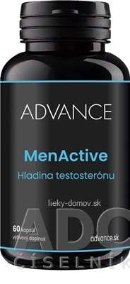 ADVANCE MenActive - Hladina testosterónu cps 1x60 ks