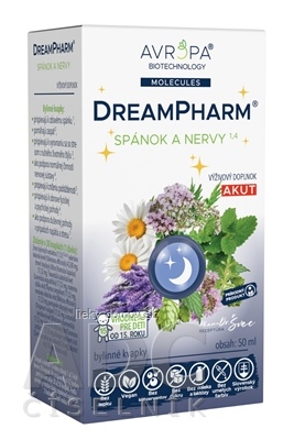 AVROPA DreamPharm bylinné kvapky 1x50 ml