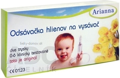 Arianna Odsávačka hlienov - na vysávač (Orrszívó - porszívó) (Baby-Vac) 1x1 ks