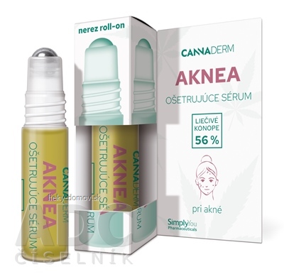 Cannaderm AKNEA ošetrujúce sérum na akné, roll-on, 1x5 ml