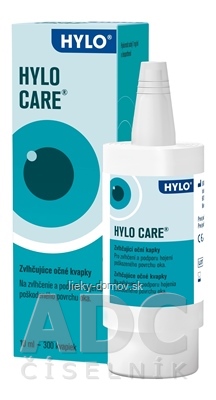 HYLO CARE zvlhčujúce očné kvapky 1x10 ml