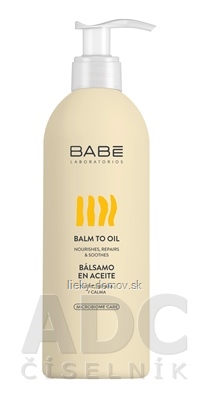 BABÉ TELO Telové mlieko Balm to oil (Balm To Oil) 1x500 ml